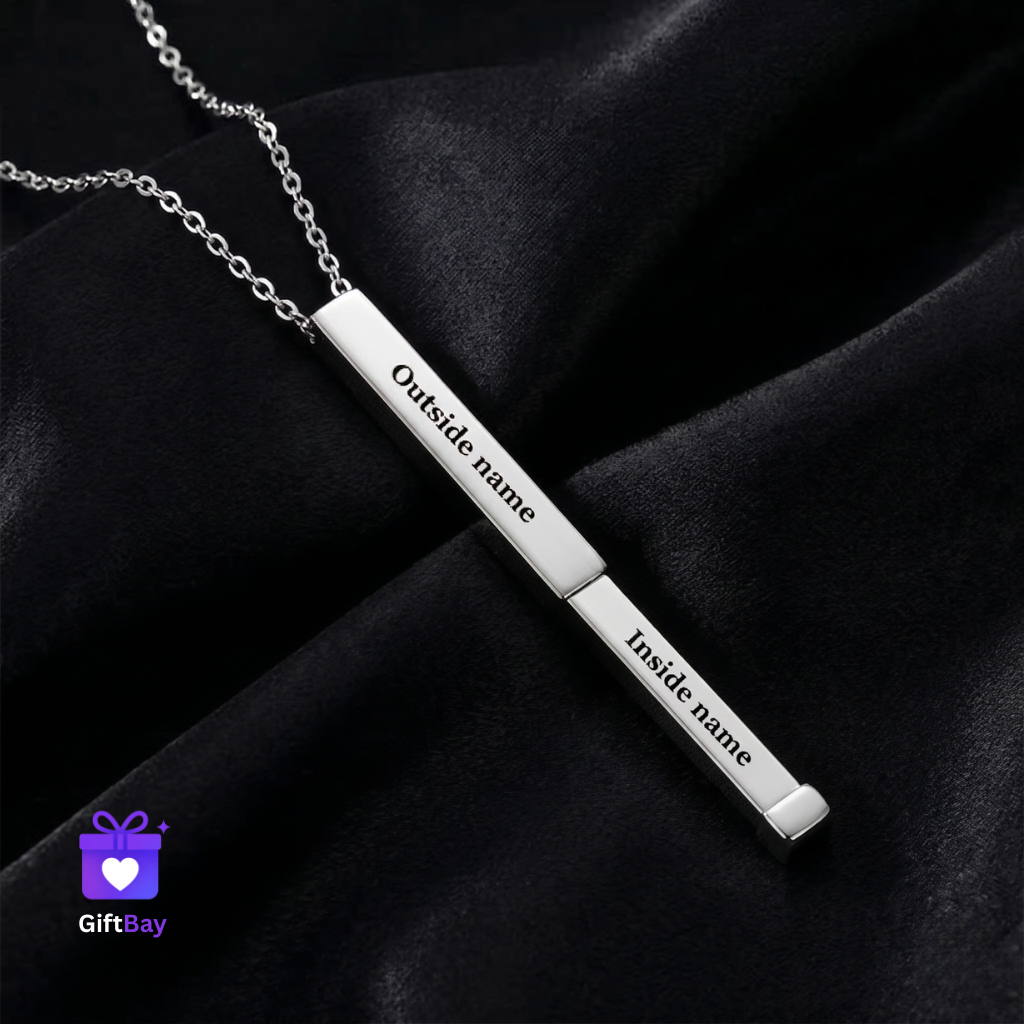Hidden Bar Pendant – A Sleek, Personalized Gift for Any Occasion